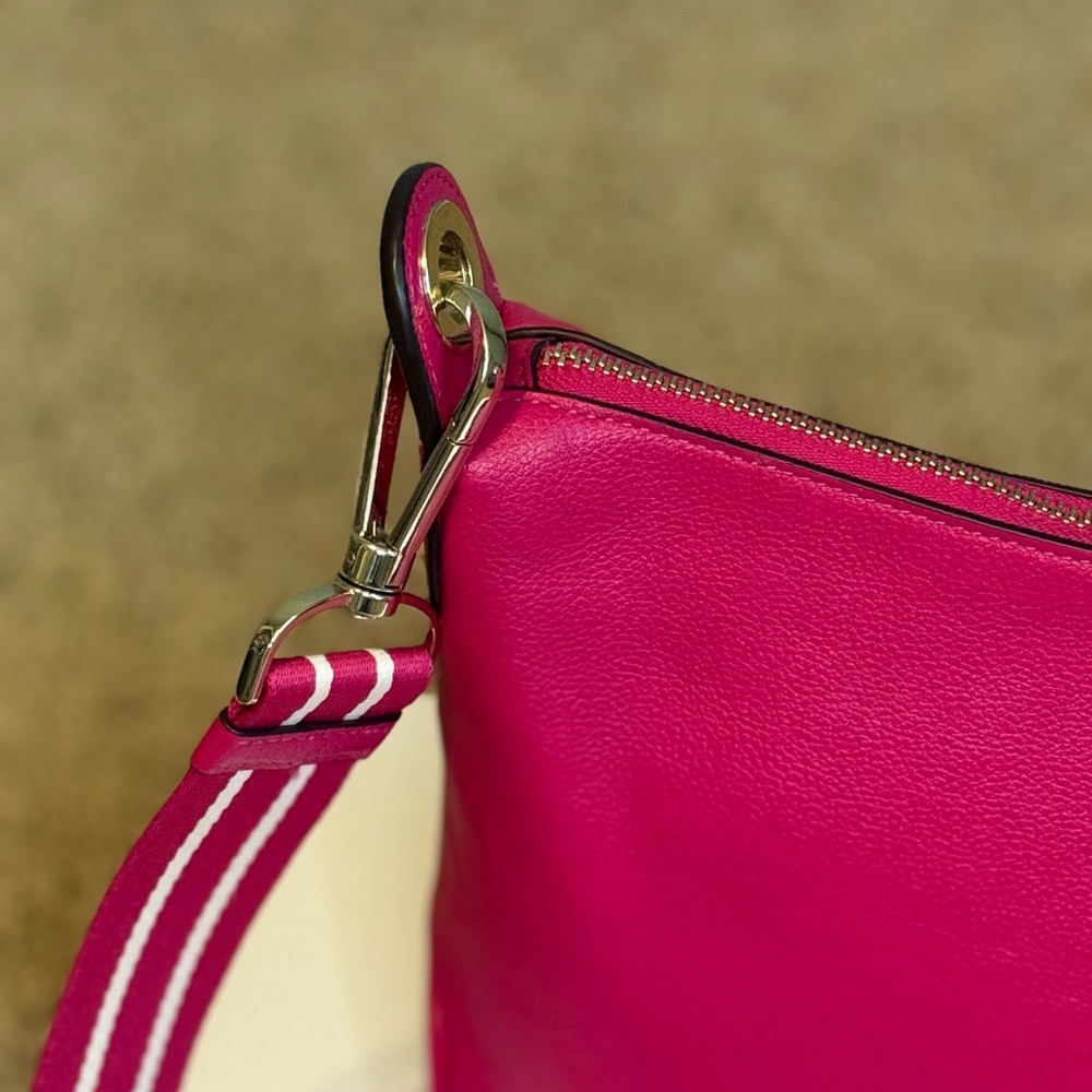 Kate Spade Rosie Crossbody Pebbled Leather Dark Raspberry - Picture 5 of 11